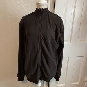 Men's Black Full-Zip Jacket - Brand Unspecified